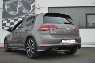 FMS Duplex-Endrohrsystem R VW Golf VII GTD (AU) 2.0TDI 135kW mit Sound-Aktor