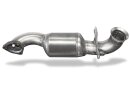 HJS ECE-Downpipe mit Sportkatalysator &Oslash; 65mm