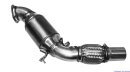 HJS ECE-Downpipe mit Sportkatalysator &Oslash; 61,5mm