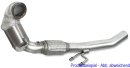 HJS ECE-Downpipe mit Sportkatalysator Ø 76mm