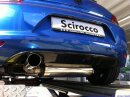 FMS 3 Zoll 76mm Anlage V2A VW Scirocco III (13, 08-04.14) 2.0TDI 103/125kW