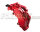 Foliatec Brake Caliper Lacquer Set racing rosso, glossy