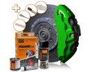 Foliatec Bremssattel-Lack Set Powergr&uuml;n, Gl&auml;nzend