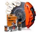 Foliatec Brake Caliper Lacquer Set flame orange, glossy