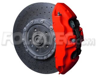 Foliatec Brake Caliper Lacquer Set racing rosso, matt