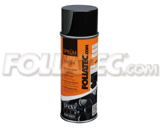 Foliatec Sprüh Folie schwarz glänzend, 1 Dose 400ml