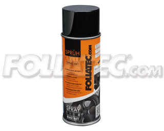 Foliatec Sprüh Folie Schwarz-Matt, 1 Dose 400ml