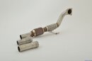 FMS 3 Zoll 76mm Downpipe + 200 Zellen HJS-Kat Seat Ibiza SC Cupra (6J,15-) 141kW