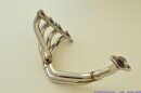 FMS F&auml;cherkr&uuml;mmer Edelstahl Opel Corsa B (93-00) 1.4l 16V 66W X14XE FMOPFK07