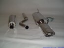 FMS Gruppe A Anlage Edelstahl Opel Astra F Stufenheck (91-98) 1.8l 16V 85/92kW