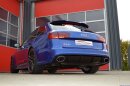 FMS 2x3 Zoll 76mm Duplex-Sportauspuff Audi RS6 Avant...