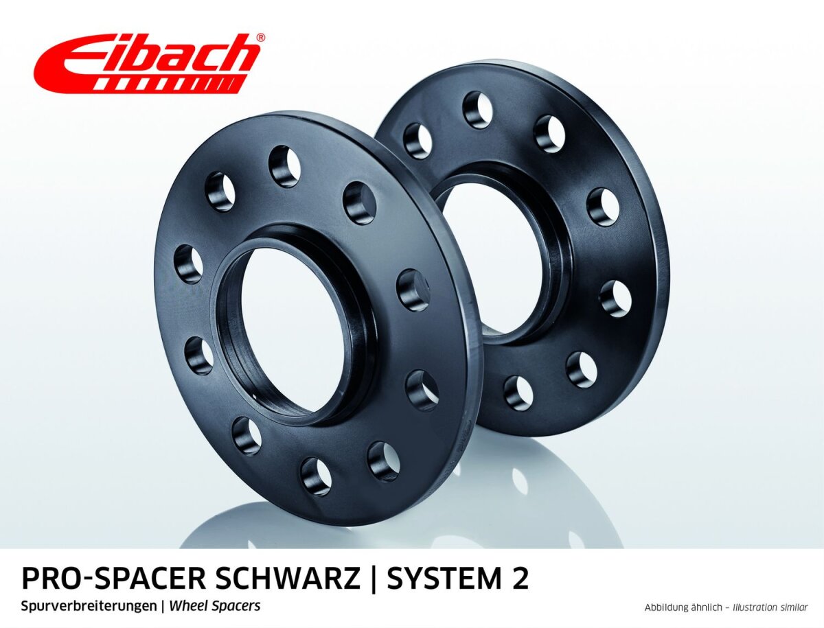 X5,ab 07.13 Eibach ABE Spurverbreiterung schwarz 40mm System 7 BMW X5 F15,F85 