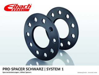 Eibach ABE Spurverbreiterung schwarz 10mm System 1