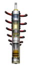 H&amp;R Gewindefahrwerk Monotube VA 50-80 / HA 40-70 mm