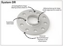 H&amp;R Trak+ Wheels spacer DR-system 150 mm &Oslash; 20 mm