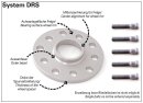 H&R Spurverbreiterung schwarz DRS-System 10 mm
