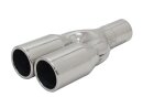 Novus Y-Endpipe Ø 2x76mm