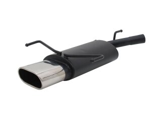 Novus sport exhaust N stainless 75 x 135mm Oval