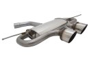 Novus sport exhaust N R-Look stainless 100mm MS-Design