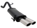 Novus Sport exhaust group N 2 x 85/58 mm AM-Design