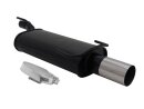 Novus Sport exhaust group N 1 x 90 mm RL-Design