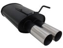 Novus Sport exhaust group N 2 x 76 mm RL-Design
