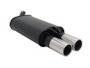 Novus Sport exhaust group N 2 x 76 mm M-Design