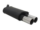 Novus Sport exhaust group N 2 x 76 mm RL-Design