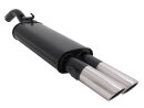 Novus Endschalldämpfer Gruppe N 2 x 76 mm SR-Design