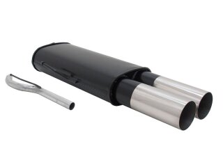 Novus Endschalldämpfer Gruppe N 2 x 90 mm RL-Design