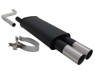 Novus Endschalldämpfer Gruppe N 2 x 76 mm RL-Design