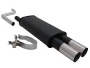 Novus Endschalldämpfer Gruppe N 2 x 76 mm RL-Design