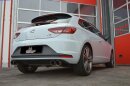 3 Inch (76mm) duplex-catback-system (left &amp; right) stainless steel with flap-control with SEAT drive pofile: in sport- and Cupra-mode = flap open / via mobile app