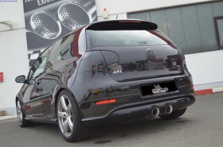 3 Inch (76mm) single-catback-system stainless steel with flap-control via mobile app