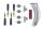 Cancellation kit for electronic damping