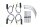 Cancellation kit for electronic damping