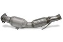 HJS ECE-Downpipe mit Sportkatalysator &Oslash; 76mm