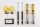 coilover Variant 1 inox with factory-set damping