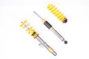 coilover Variant 3 inox Separately adjustable compression and rebound stage damping.