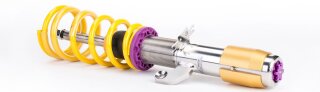 coilover Variant 3 inox Separately adjustable compression and rebound stage damping.