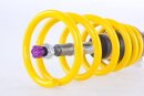 coilover Variant 3 inox Separately adjustable compression and rebound stage damping.