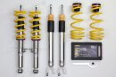 coilover Variant 3 inox Separately adjustable compression and rebound stage damping.