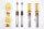 coilover Variant 3 inox Separately adjustable compression and rebound stage damping.