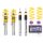 coilover Variant 3 inox Separately adjustable compression and rebound stage damping.