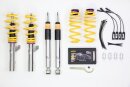 coilover Variant 3 inox Separately adjustable compression and rebound stage damping.