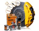 Foliatec Brake Caliper Lacquer Set, performance yellow glossy