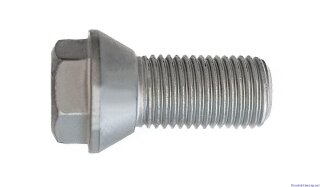 H&R Taper-head screw 60° silver