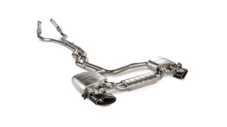 Evolution Line complete exhaust system (Titanium)