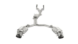 Evolution Line complete exhaust system (Titanium)