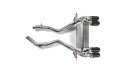 Slip-On Line Rear silencer Titanium